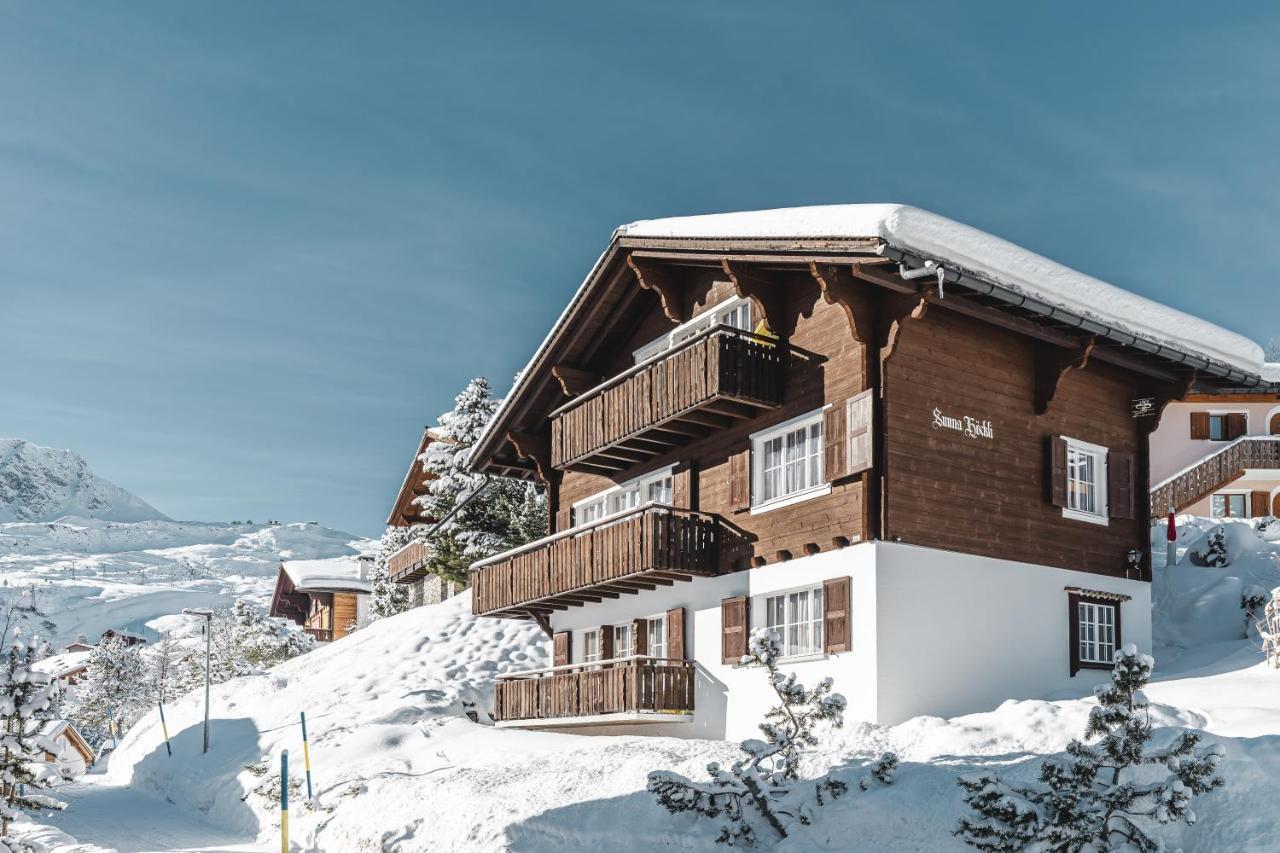 Chalet Sunna Hoeckli - Pistennah Und Ruhig Mit Panoramablick อาโรซา ภายนอก รูปภาพ